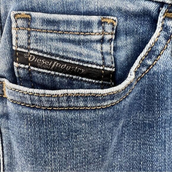 NWT Diesel Jeans Industrial Denim Blue Size 26 - Picture 7 of 7